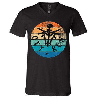Retro Otyken Ethnic Group Otyken Musical Band Legend V-Neck T-Shirt