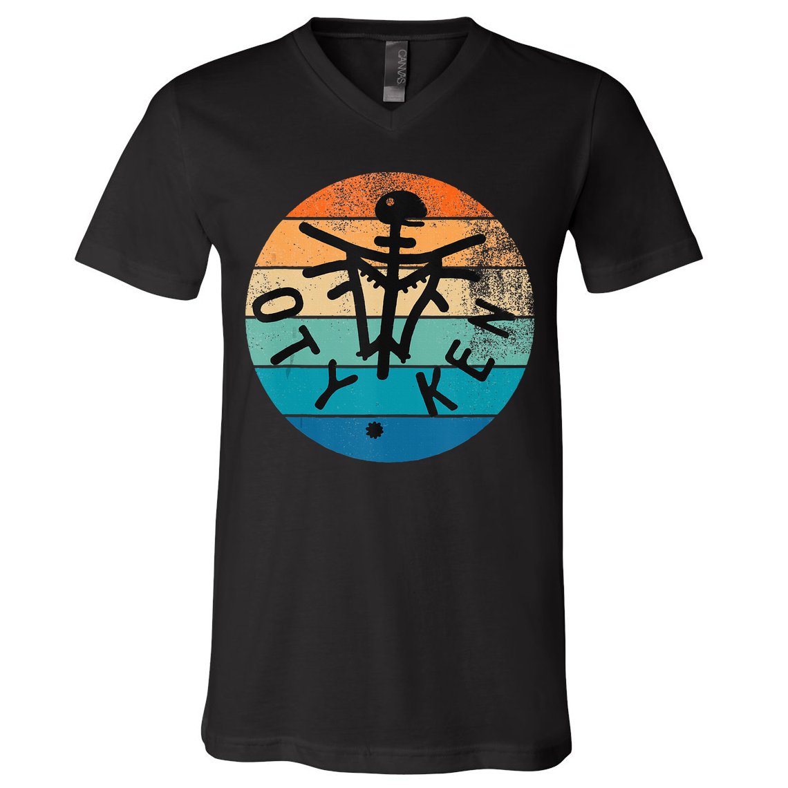 Retro Otyken Ethnic Group Otyken Musical Band Legend V-Neck T-Shirt