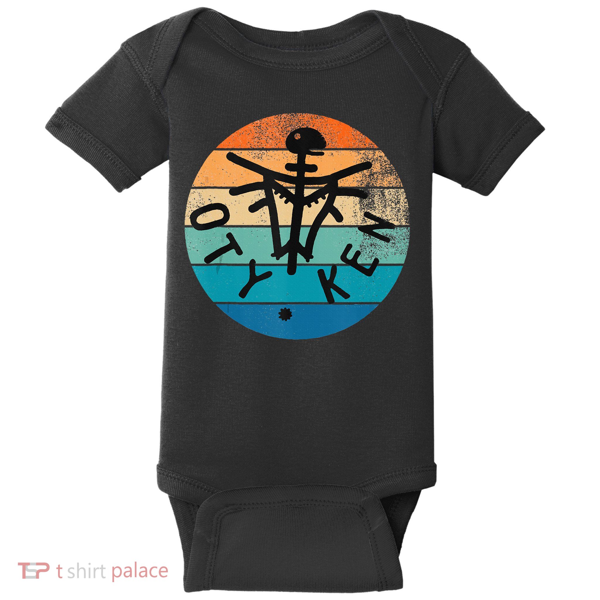 Retro Otyken Ethnic Group Otyken Musical Band Legend Baby Bodysuit