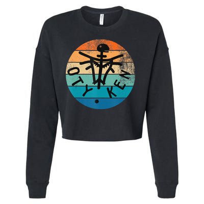 Retro Otyken Ethnic Group Otyken Musical Band Legend Cropped Pullover Crew