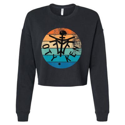 Retro Otyken Ethnic Group Otyken Musical Band Legend Cropped Pullover Crew