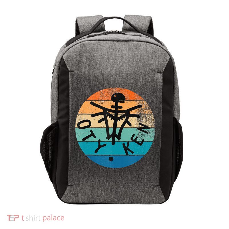 Retro Otyken Ethnic Group Otyken Musical Band Legend Vector Backpack