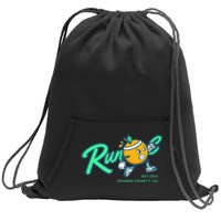 Run Oc Est 2024 Ca 10 Yeas Anniversary Sweatshirt Cinch Pack Bag