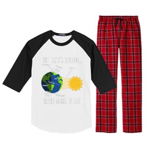 Rotation Of Earth Makes My Day Science Teachers Earth Day Raglan Sleeve Pajama Set