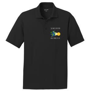 Rotation Of Earth Makes My Day Science Teachers Earth Day PosiCharge RacerMesh Polo