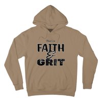 Runs On Faith And Grit Hoodie