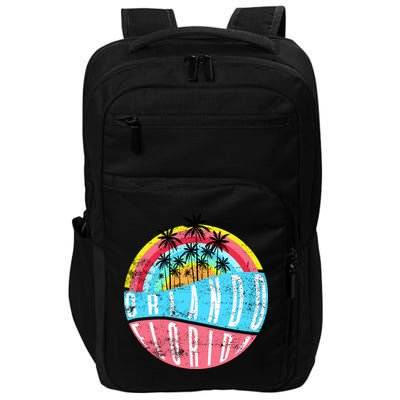 Retro Orlando Florida Icon Impact Tech Backpack