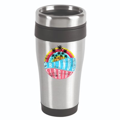 Retro Orlando Florida Icon 16oz Travel Tumbler