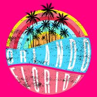 Retro Orlando Florida Icon T-Shirt