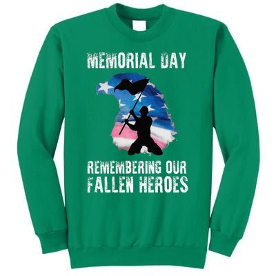 Remembering Our Fallen Heroes Memorial Day Sweatshirt