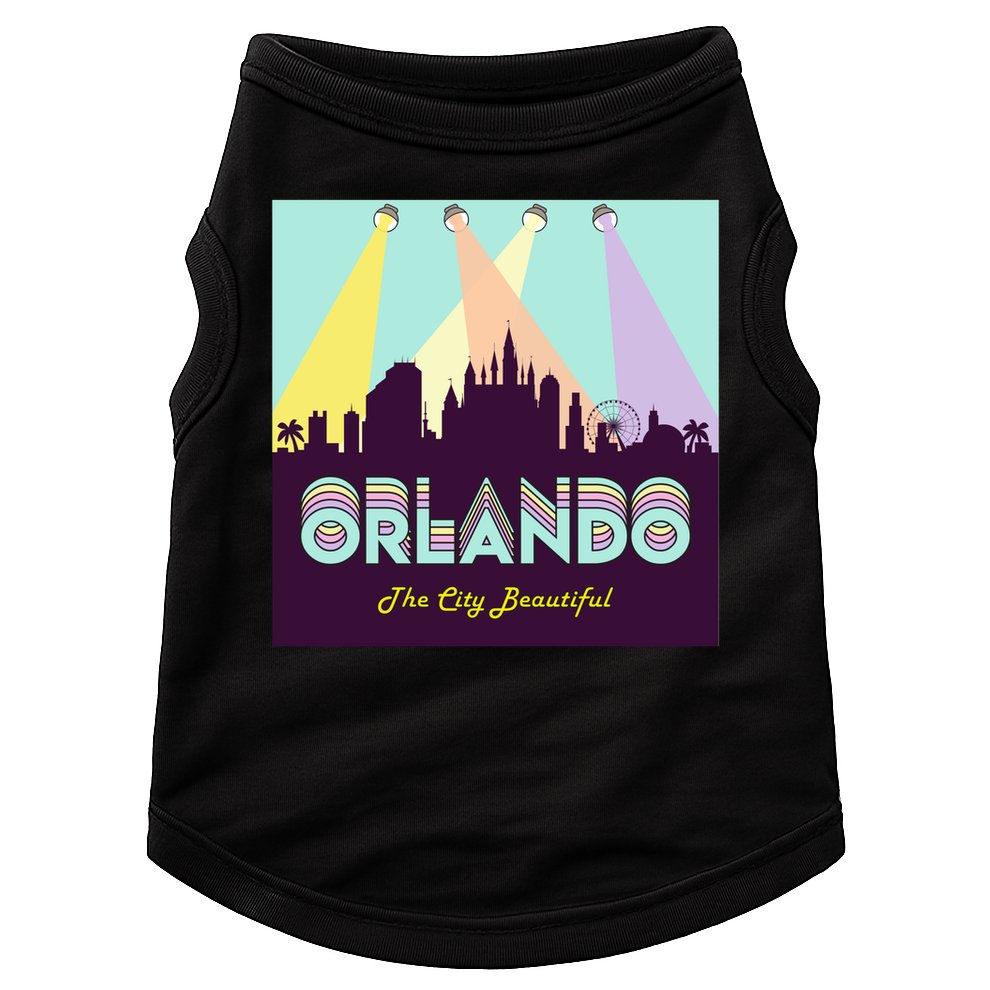 Retro Orlando Florida Doggie Tank