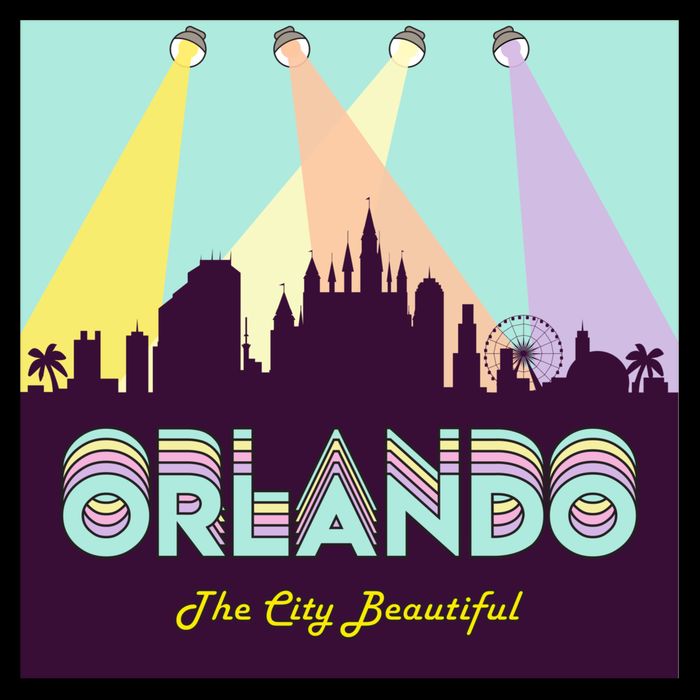 Retro Orlando Florida Impact Tech Backpack