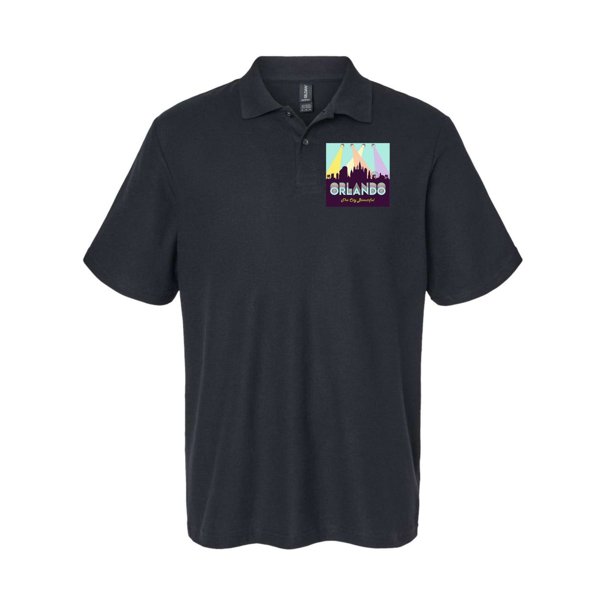 Retro Orlando Florida Polo