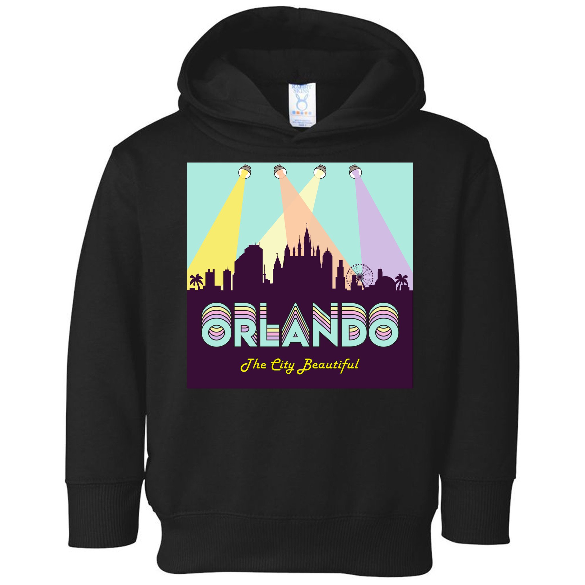 Retro Orlando Florida Toddler Hoodie