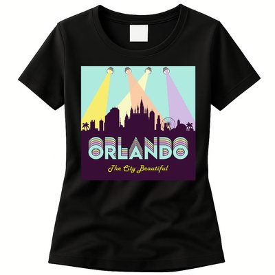 Retro Orlando Florida Womens T-Shirt
