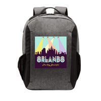 Retro Orlando Florida Vector Backpack