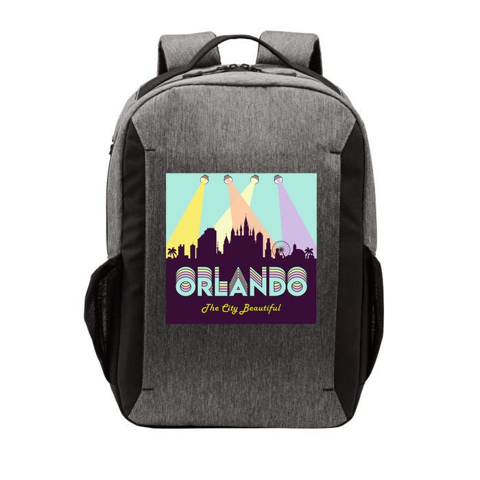 Retro Orlando Florida Vector Backpack