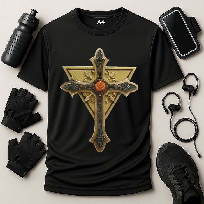 Rosicrucian Order First M.A.S.T.E.RS Cross Performance Shirt