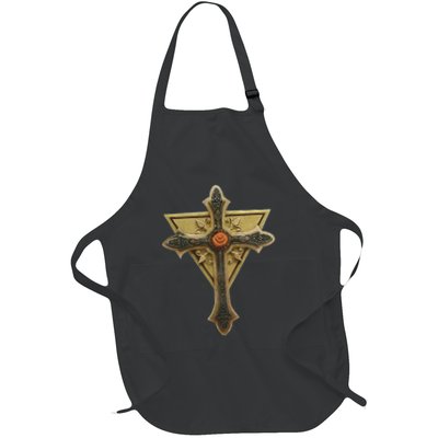 Rosicrucian Order First M.A.S.T.E.RS Cross Full-Length Apron With Pockets