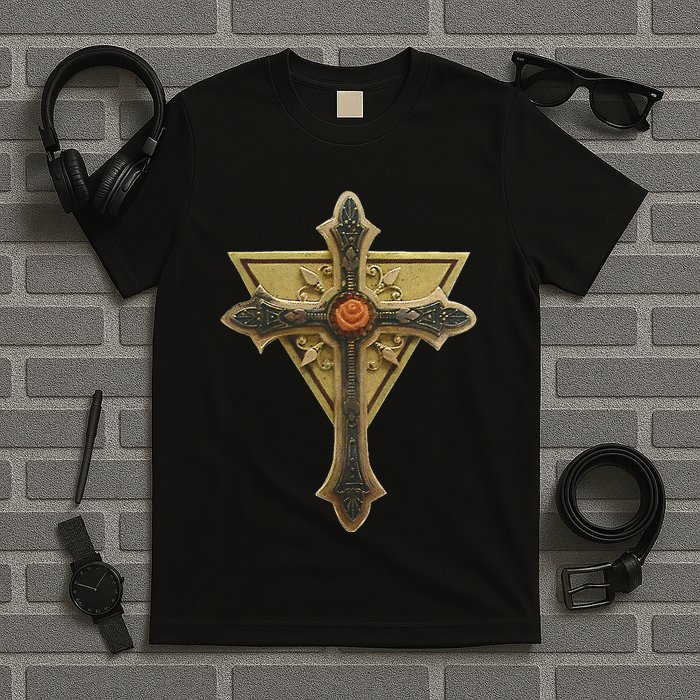 Rosicrucian Order First M.A.S.T.E.RS Cross T-Shirt