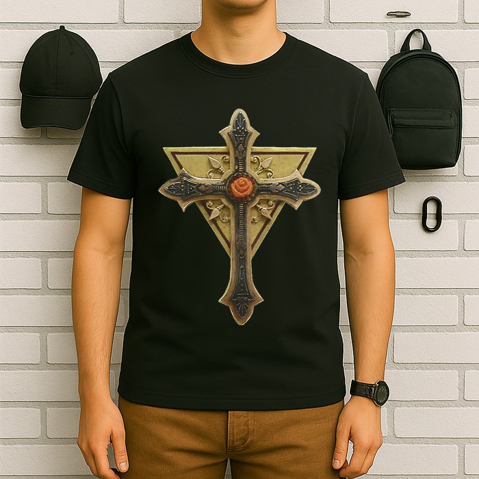 Rosicrucian Order First M.A.S.T.E.RS Cross T-Shirt