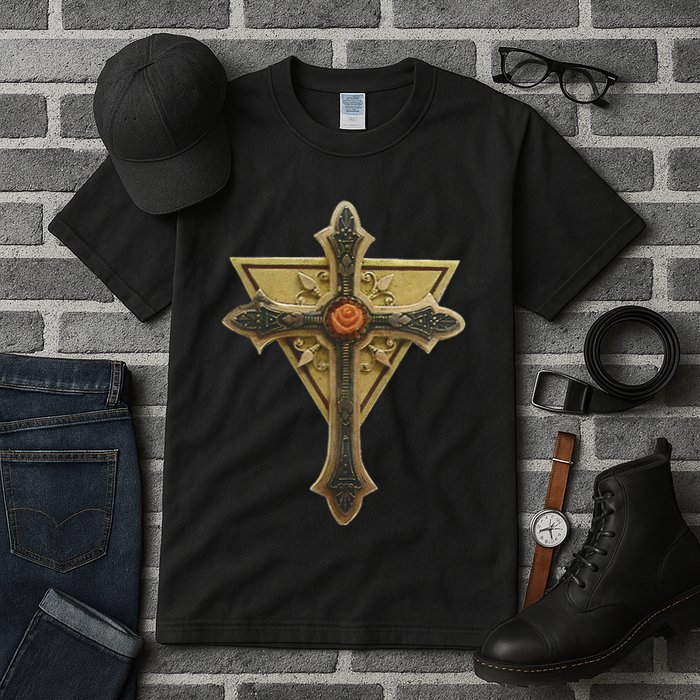 Rosicrucian Order First M.A.S.T.E.RS Cross Tall T-Shirt