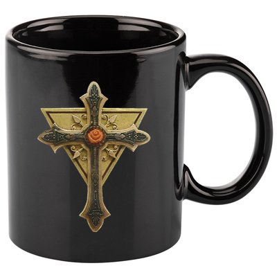 Rosicrucian Order First M.A.S.T.E.RS Cross 11oz C Handle Ceramic Mug