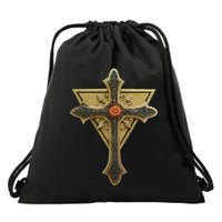 Rosicrucian Order First M.A.S.T.E.RS Cross Drawstring Bag