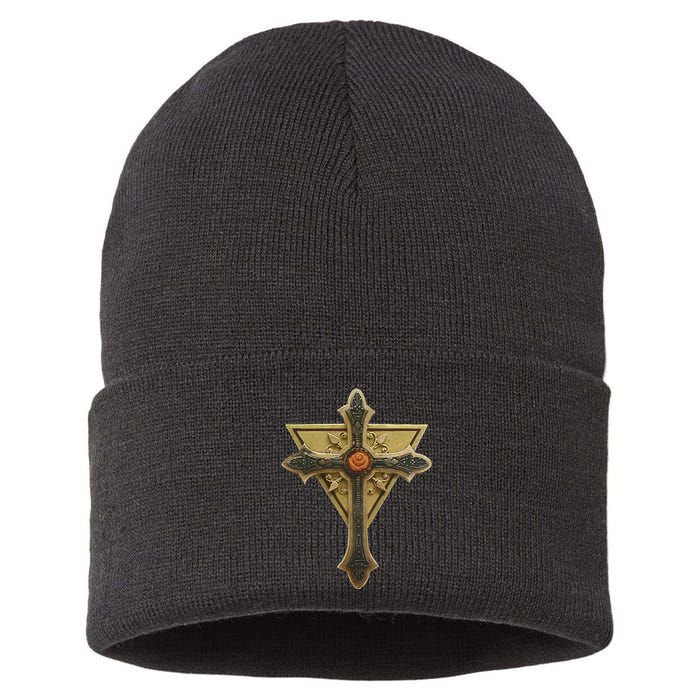 Rosicrucian Order First M.A.S.T.E.RS Cross Sustainable Knit Beanie