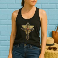 Rosicrucian Order First M.A.S.T.E.RS Cross Womens Tank Top