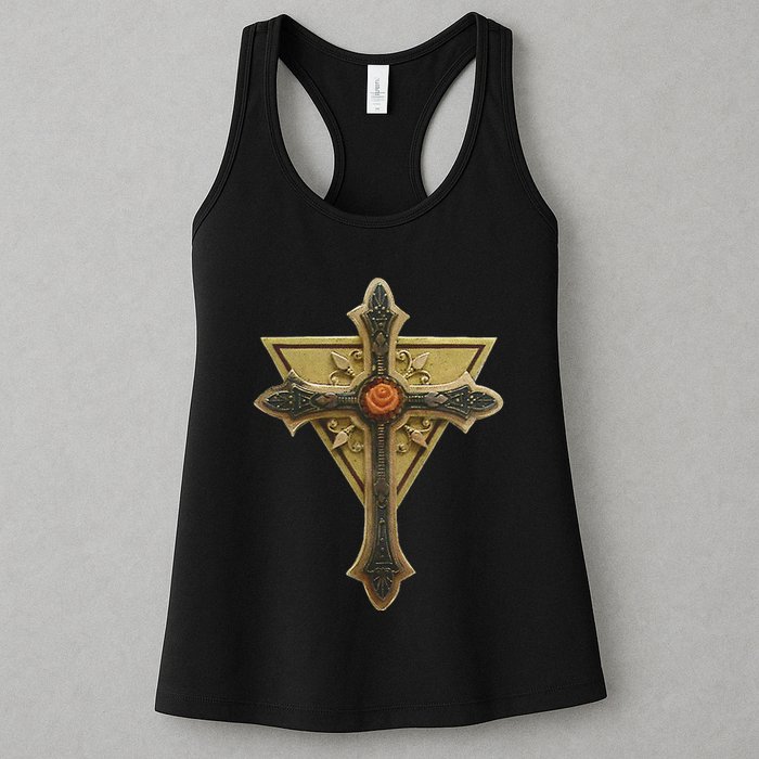 Rosicrucian Order First M.A.S.T.E.RS Cross Womens Tank Top