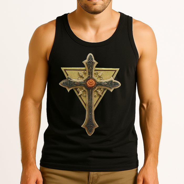 Rosicrucian Order First M.A.S.T.E.RS Cross Tank Top
