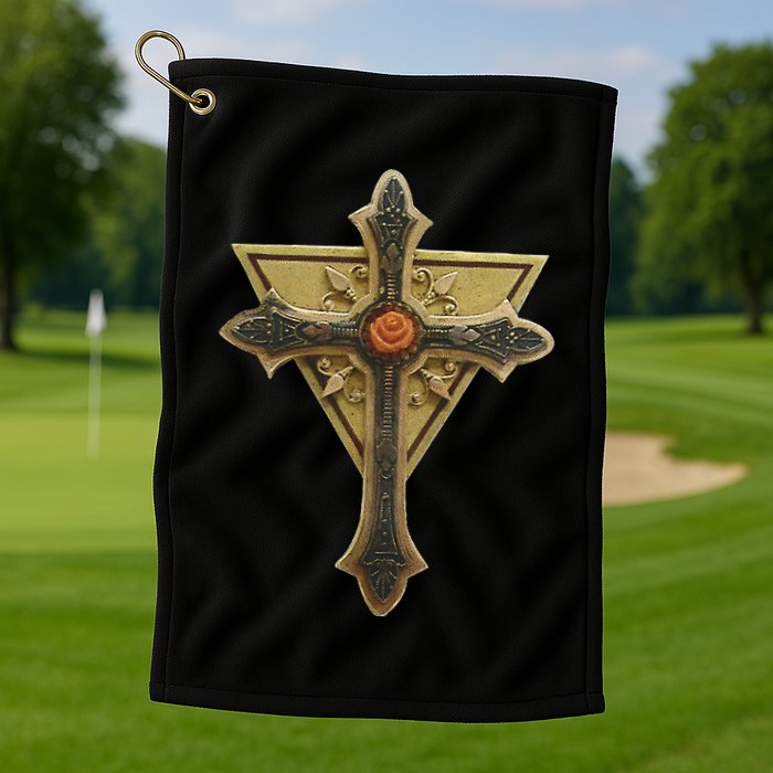 Rosicrucian Order First M.A.S.T.E.RS Cross Golf Towel
