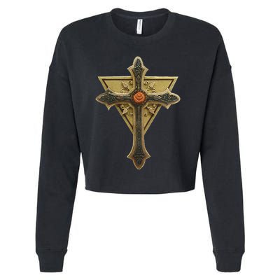 Rosicrucian Order First M.A.S.T.E.RS Cross Cropped Pullover Crew