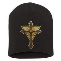 Rosicrucian Order First M.A.S.T.E.RS Cross Short Acrylic Beanie