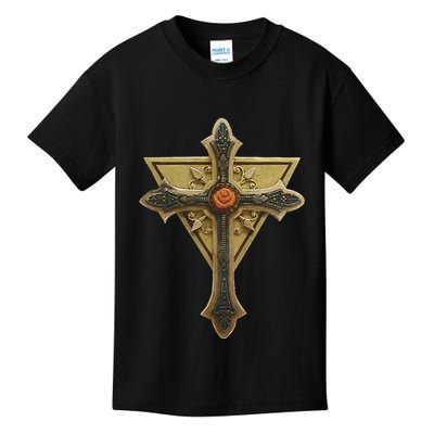Rosicrucian Order First M.A.S.T.E.RS Cross Kids T-Shirt