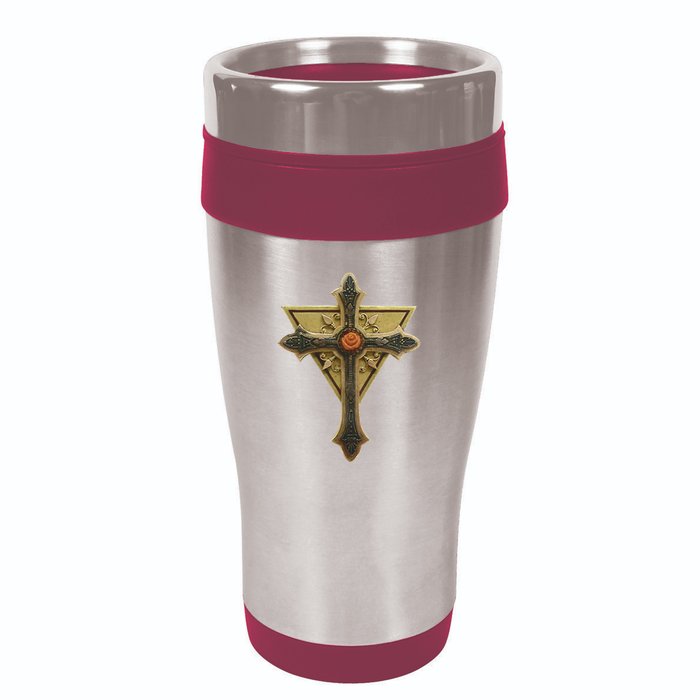 Rosicrucian Order First M.A.S.T.E.RS Cross 16oz Travel Tumbler
