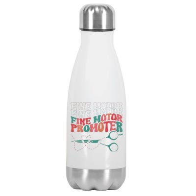 Retro Ot Fine Motor Promoter Occupational Therapy Therapist Stainless Steel Insulated Water Bottle