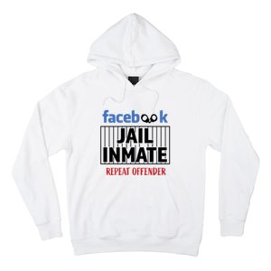 Repeat Offender Facebook Jail Inmate Sarcasm Funny Hoodie