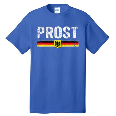 Retro Oktoberfest German Flag Prost Tall T-Shirt