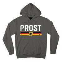 Retro Oktoberfest German Flag Prost Tall Hoodie