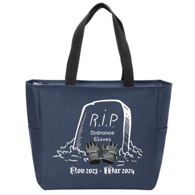 R.I.P. Ordinance Gloves Nade Zip Tote Bag