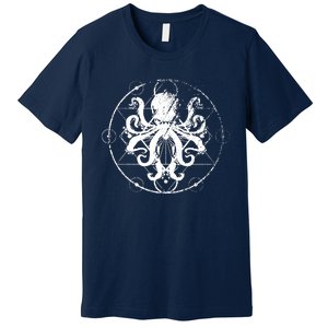 Retro Octopus Gift Premium T-Shirt