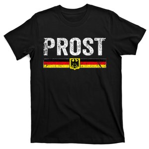 Retro Oktoberfest German Flag Prost T-Shirt