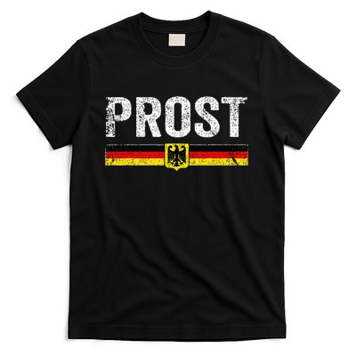 Retro Oktoberfest German Flag Prost T-Shirt