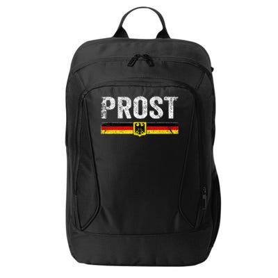 Retro Oktoberfest German Flag Prost City Backpack