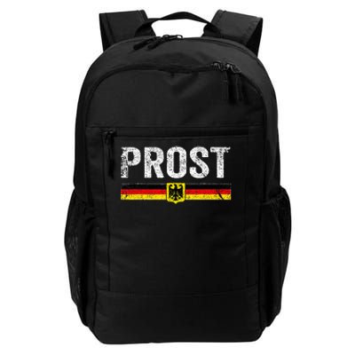 Retro Oktoberfest German Flag Prost Daily Commute Backpack