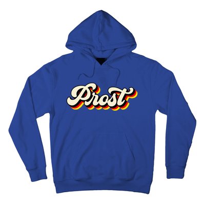 Retro Oktoberfest German Flag Prost Hoodie