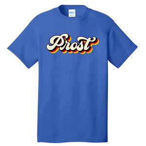 Retro Oktoberfest German Flag Prost Tall T-Shirt