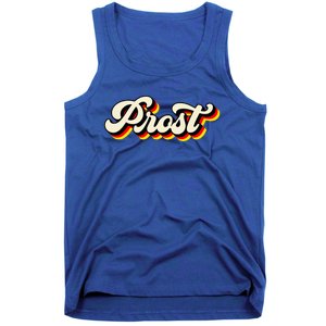 Retro Oktoberfest German Flag Prost Tank Top